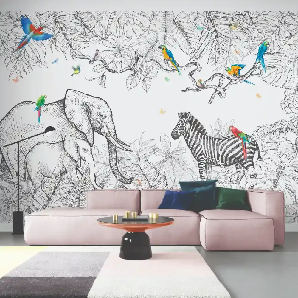 8801-120 Mr & Mrs Murals