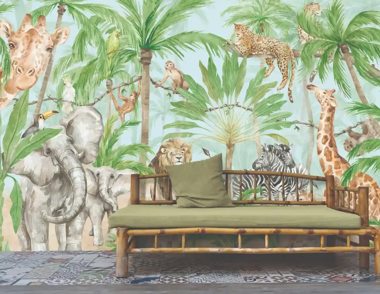 8801-158 Mr & Mrs Murals